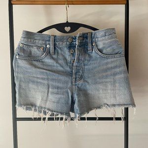 Madewell Women's Relaxed Fit Jean Shorts